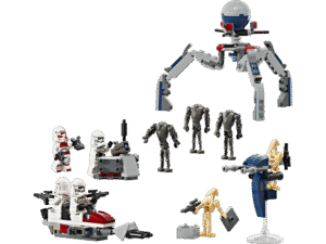 LEGO Star Wars Clone Trooper & Battle Droid Battle Pack 75372 - 215 Pieces