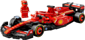 LEGO Speed Champions Ferrari SF-24 F1 Race Car Toy Vehicle and Driver Set 77242 - 275 Pieces