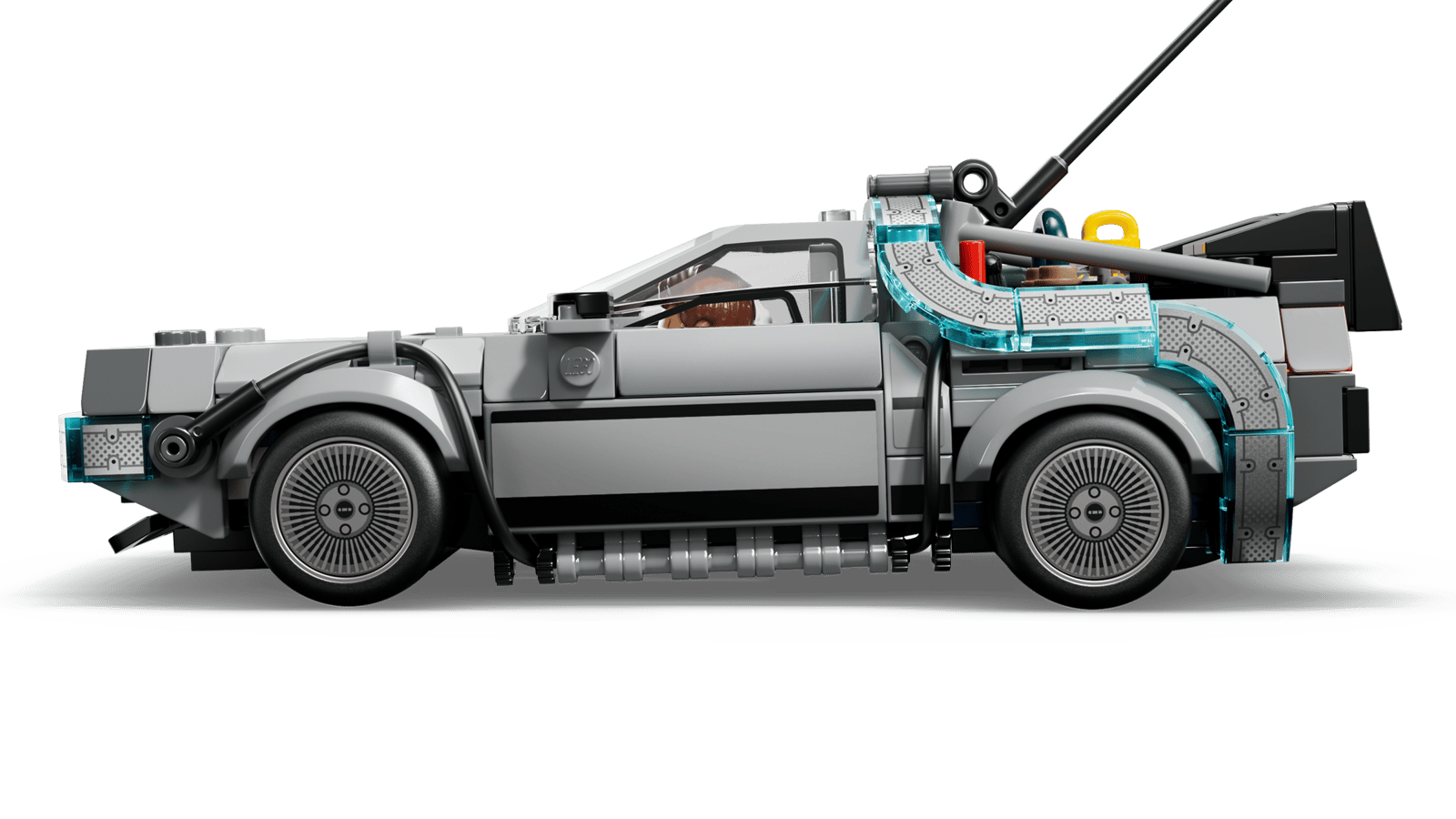 LEGO Speed Champions Time Machine from Back to the Future (77256) - Image 2
